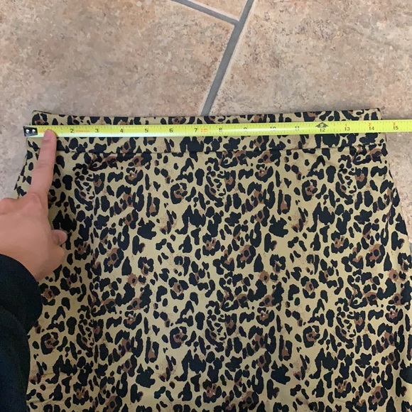 J.Crew Leopard Print Pencil Skirt - Picture 5 of 7